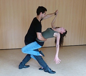 Tanzpose von Anna und Sergei